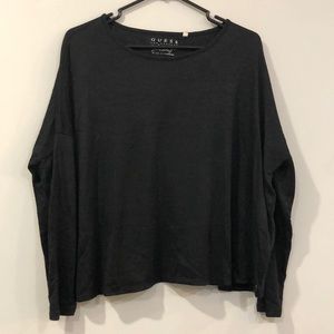 Black Guess Basic Top